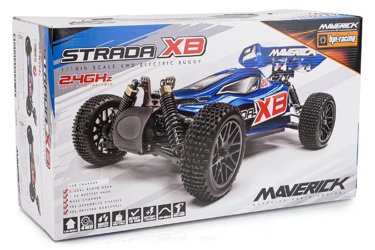 Maverick 1 10 Strada XB Electric 4WD Off Road RTR RC Buggy MV12613