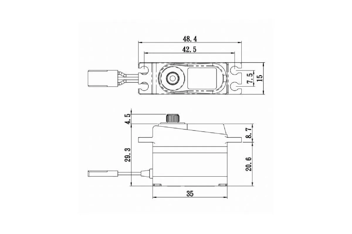 Savox Sv Mg Plus Micro Kg V Hv Coreless Metal Geared Servo Sv