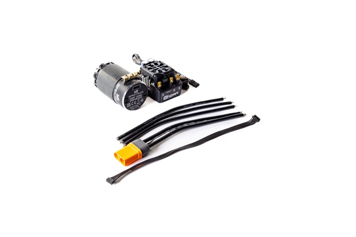 Spektrum Firma 2200Kv Brushless Sensored Motor Smart 130A ESC Combo