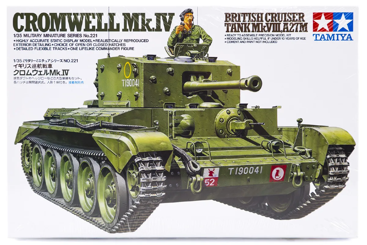 Tamiya British Cromwell Mk Iv Tank Plastic Model Kit