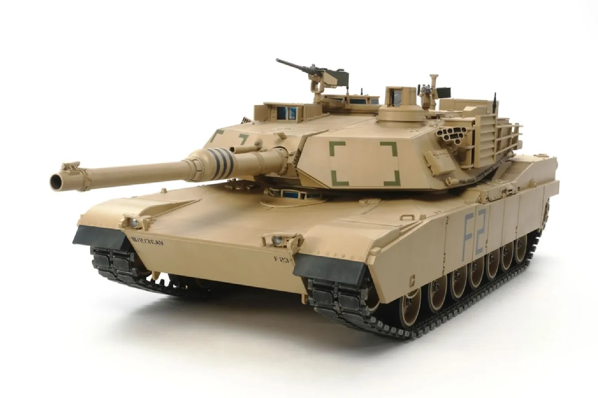 Tamiya Us M A Abrams Scaled Rc Tank Kit W Fully Optioned