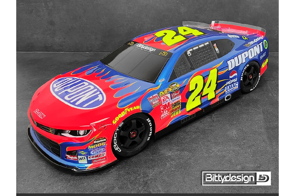 Bittydesign 1/7 ZL-21N Unpainted Body Shell w/ Decals | BDAR7-ZL21N
