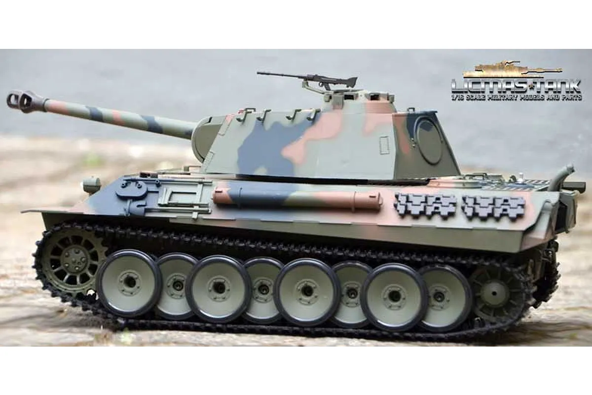 Heng Long RC Panzer Panther G 1:16 - Mit IR Gefecht & Rauchfunktion 2.4GHz