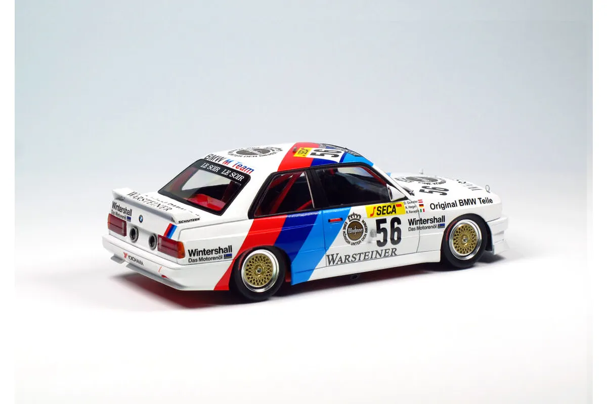 NuNu 1/24 BMW M3 E30 ('88 SPA 24 Hours Winner) Scaled Plastic Model Kit ...