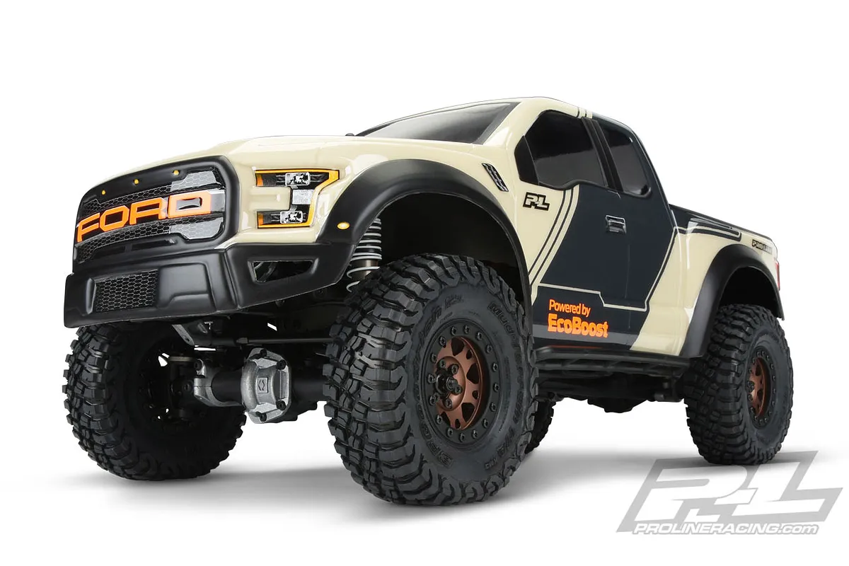 Pro-Line 1/10 2017 Ford F-150 Raptor Unpainted Body Shell | 3516-00