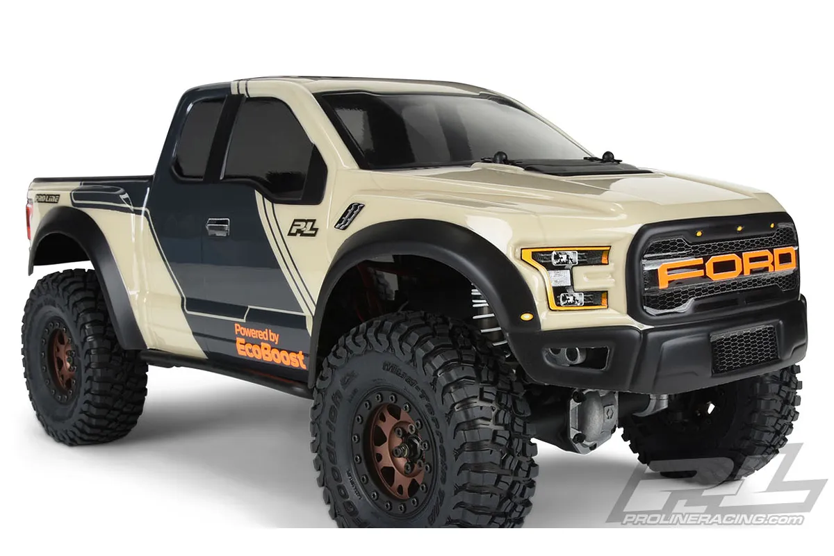 Pro-Line 1/10 2017 Ford F-150 Raptor Unpainted Body Shell | 3516-00