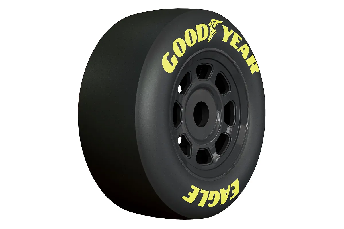 Pro-Line 1/7 Goodyear Nascar 42/100 Belted Tyres On Black Rims 2Pcs ...