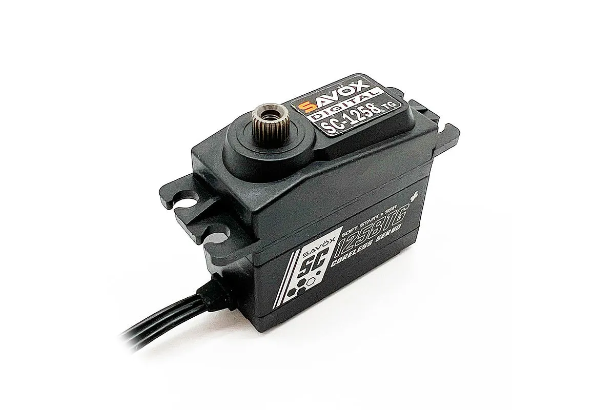 Savox Aluminium SC1258TG Plus Standard 12kg 6V Coreless Titanium