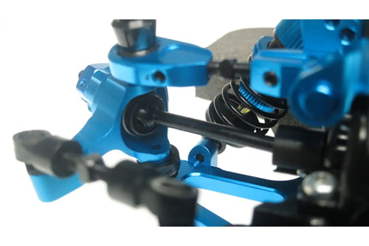Yeah Racing Blue Aluminium Tamiya TT-02 Conversion Kit | CK-TT02BU