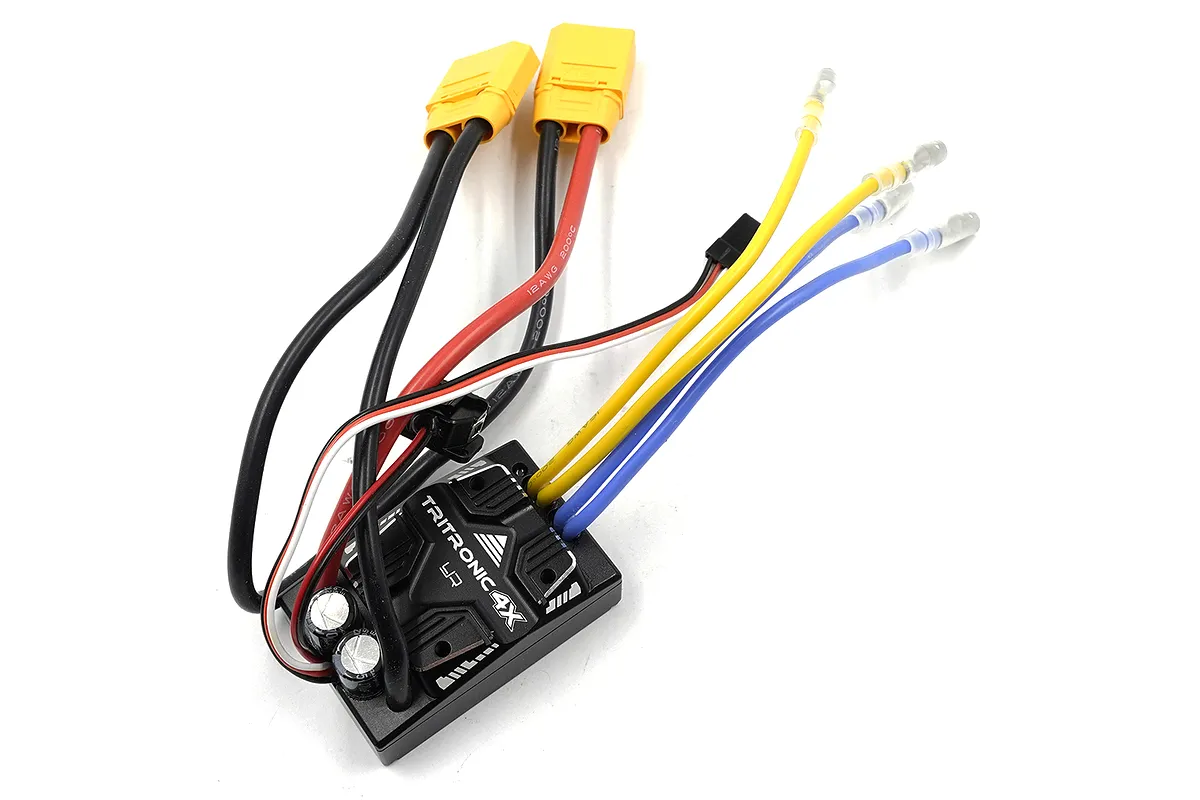 Yeah Racing Tritronic 4X Waterproof Brushed 120A ESC ESC4X