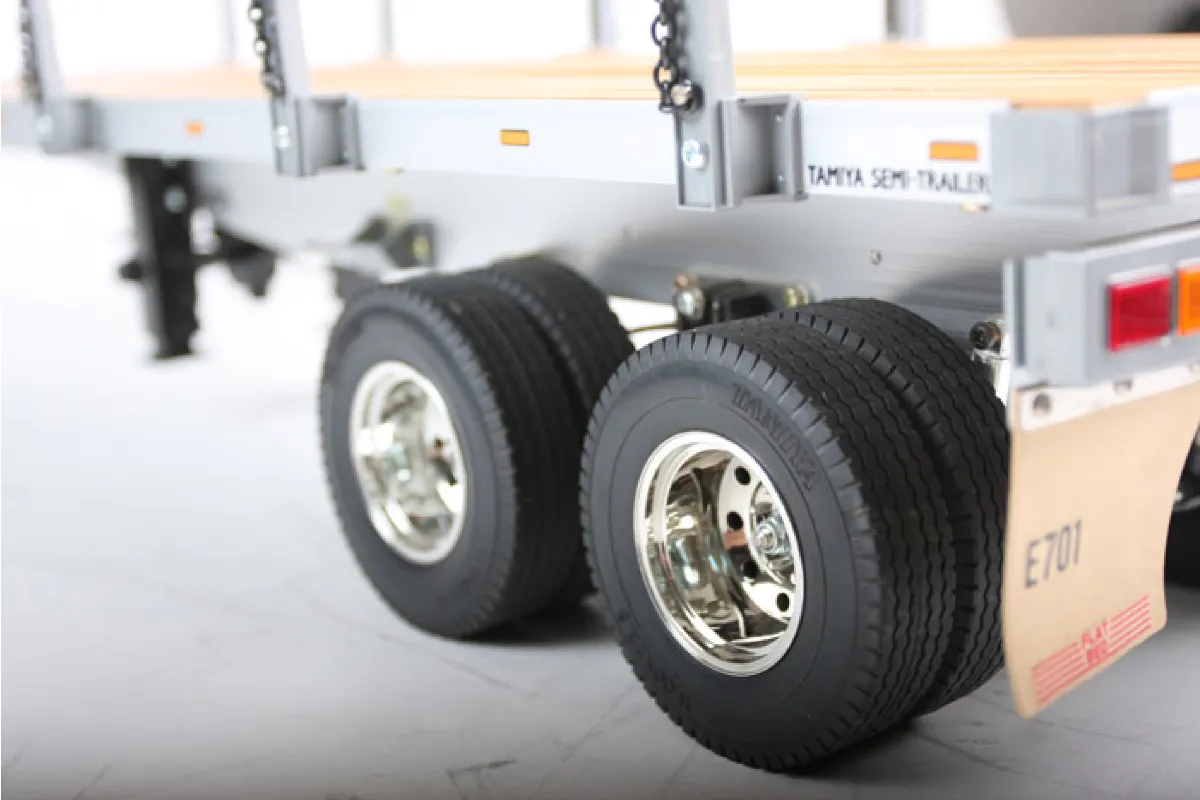 Tamiya 1 14 Flatbed Semi Trailer