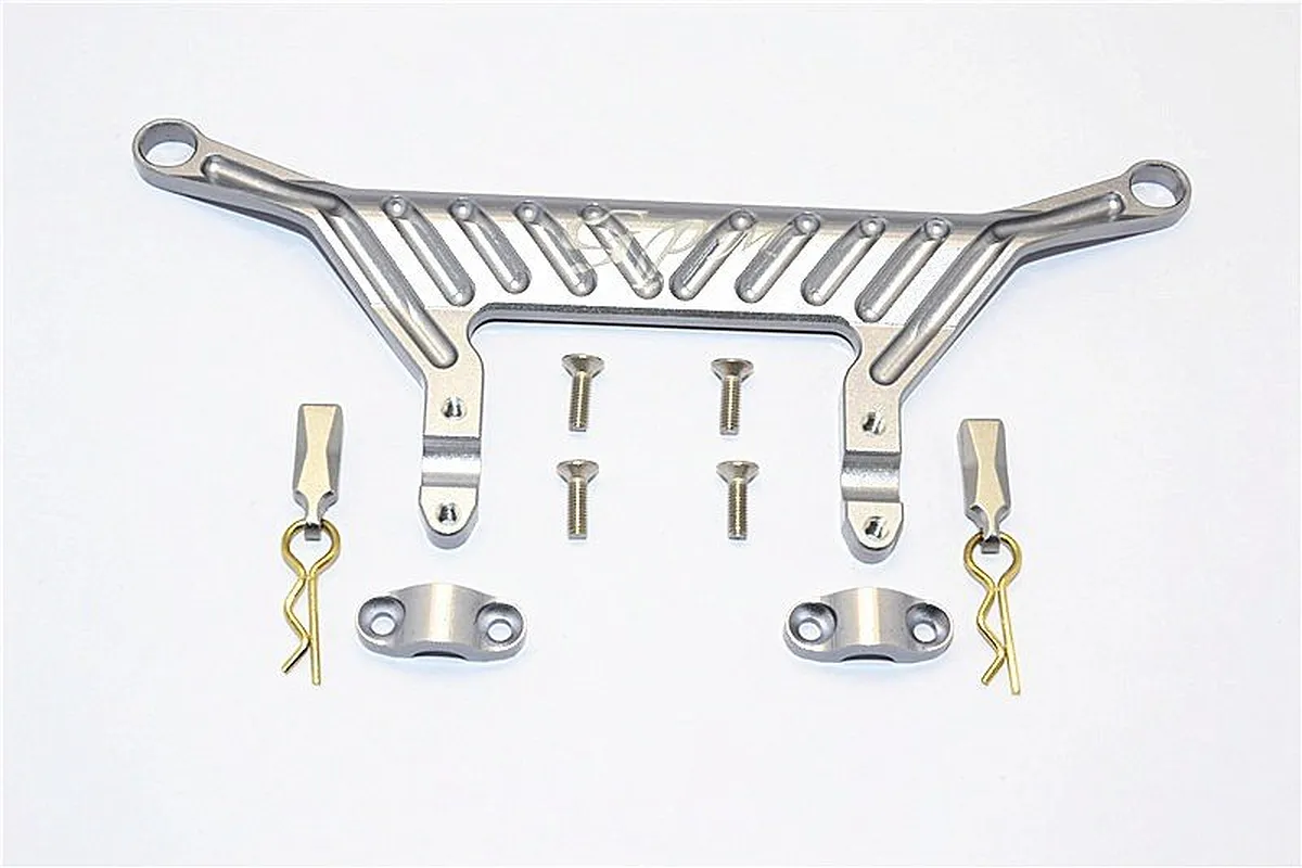 GPM Aluminum Battery Holder For Axial RR10 Bomber - Green Upgrade Part With Heat Sink