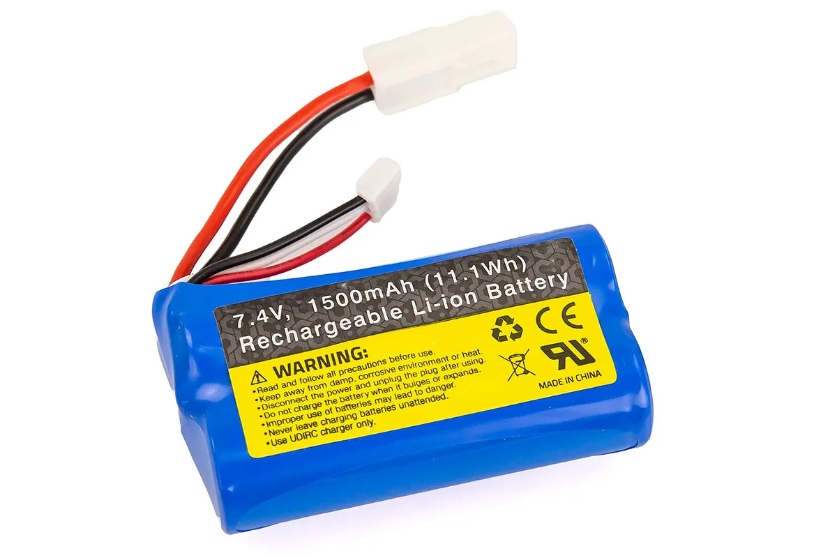 3PCS 7.4V 1500mAh Lipo Battery + Charging Line For Feilun FT009 UDI009 RC Boat - High Speed Speedboat Spare Parts 9 thumbnail image