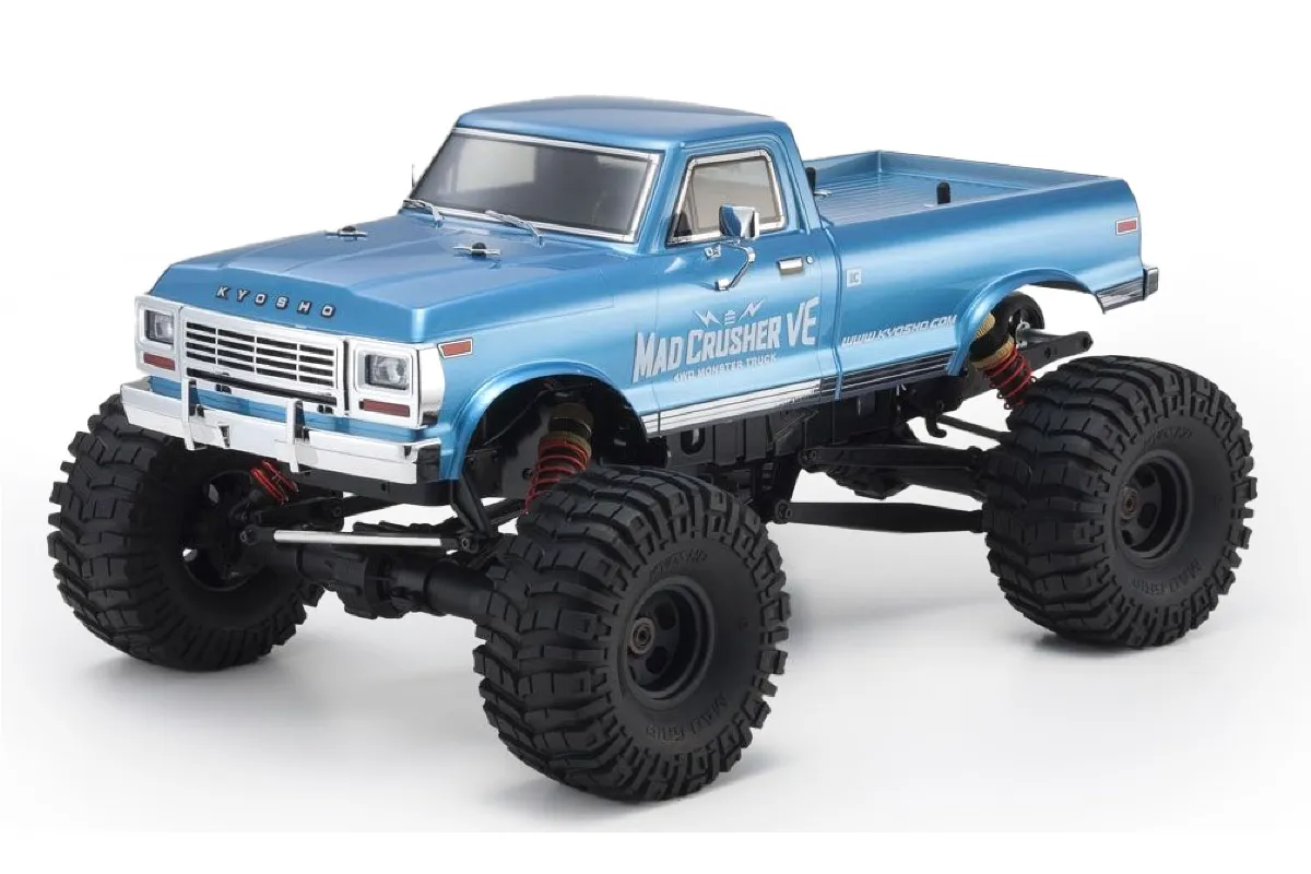Kyosho 1 8 Mad Crusher VE EP 4WD Electric Brushless RC Monster Truck 34254