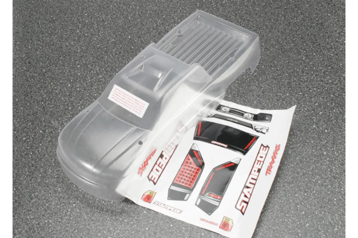 Traxxas Stampede Clear Unpainted Body Shell 3617