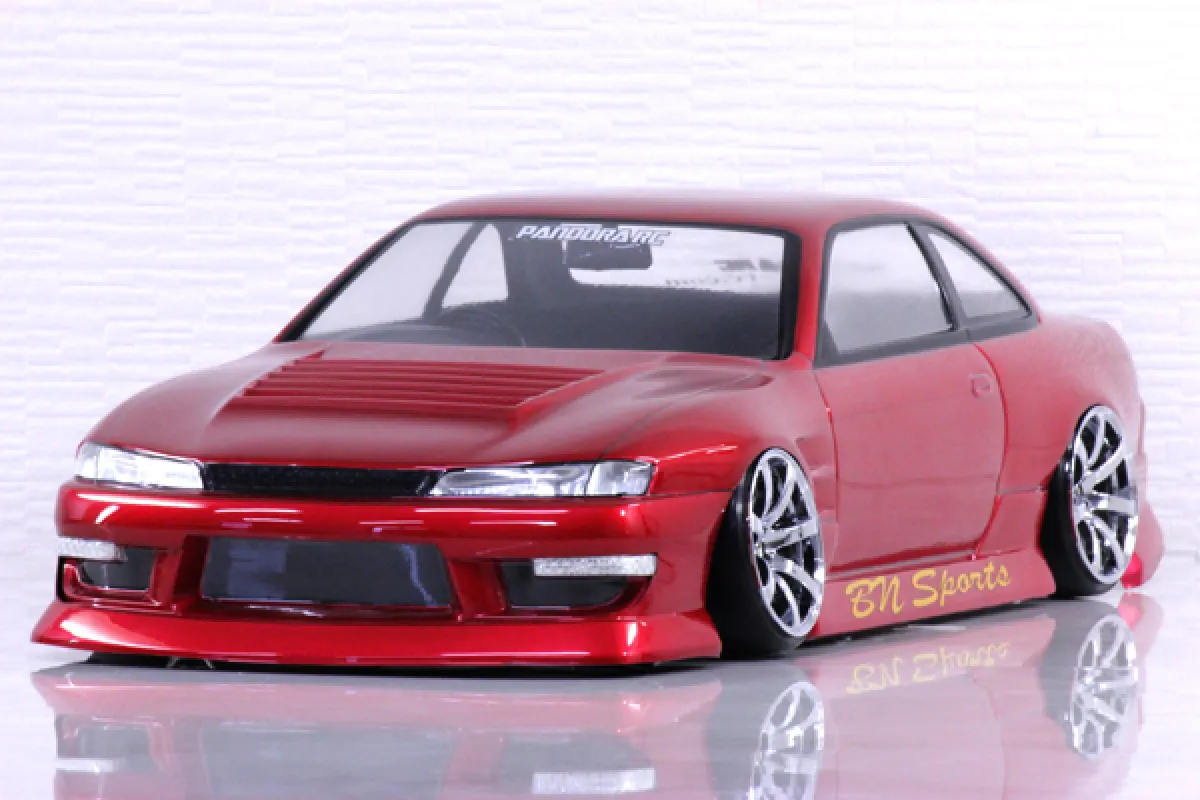 Pandora RC 1 10 Nissan Silvia S14 BN Sports Unpainted Body Shell