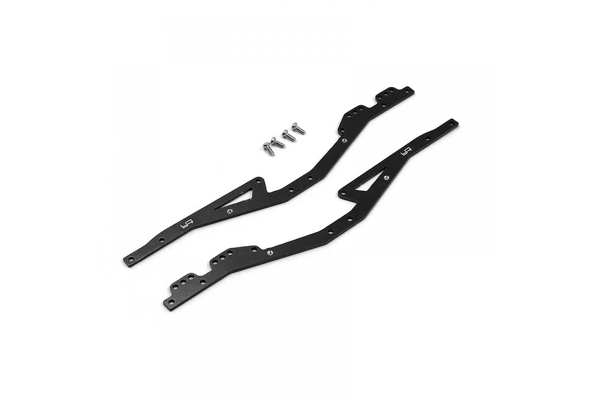 Bracci Superiori Anteriori Yeah Racing KY03-005BK In Alluminio 7075 Per Mini-Z MR03 (1° Camber, Neri)