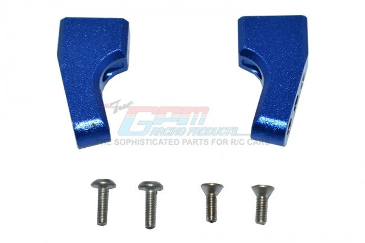 GPM Set Di 6 Body Clips E Supporto In Alluminio Per Modellismo 1/36 1/16 - Colore Verde