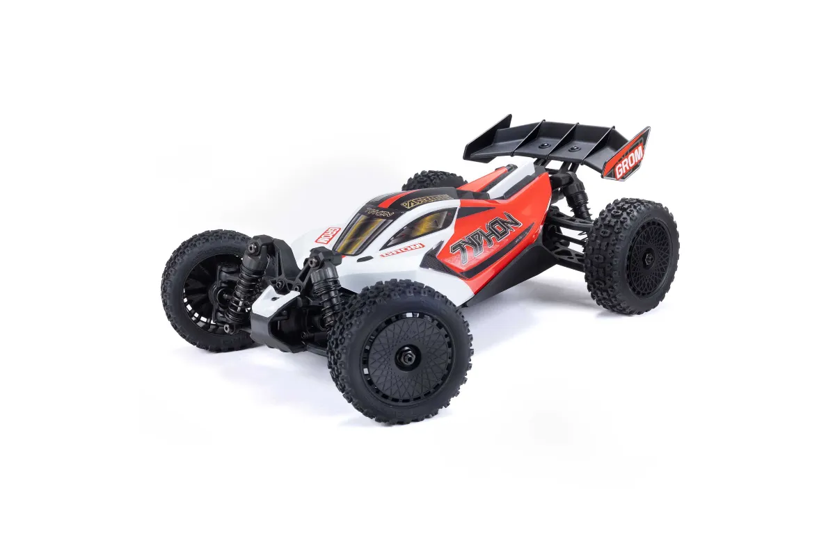 ARRMA Typhon Grom Mega 380 4X4 RC Buggy Electric 4WD 1 18 Scale RTR Red