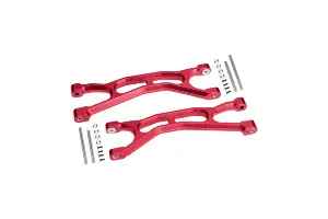 GPM Red Aluminium Front / Rear Upper Suspension Arms 2Pcs