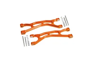 GPM Orange Aluminium Front / Rear Upper Suspension Arms 2Pcs