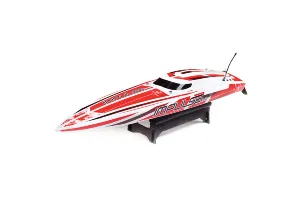 Pro Boat Impulse 32" Deep-V Brushless Electric RTR RC Speed Boat - White/Red Pro Boat Impulse 32" Deep-V Brushless Electric RTR RC Speed Boat - White/Red