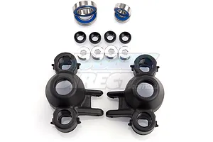 Cloisons Avant RPM Bleues Pour Traxxas T-Maxx/E-Maxx - Référence RPM81065 - Renforts De Châssis