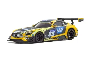 Kyosho Mini-Z MR-04 2018 Mercedes-AMG GT3 Nurburgring RC Car Electric RWD RTR - HTP Motorsport No.47 Kyosho Mini-Z MR-04 2018 Mercedes-AMG GT3 Nurburgring RC Car Electric RWD RTR - HTP Motorsport No.47