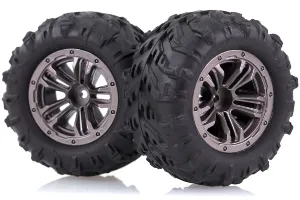 Xinlehong 1.9/2.2" Spirit 9130 Off Road Tyres on Grey Rims - Wheels 2Pcs Xinlehong 1.9/2.2" Spirit 9130 Off Road Tyres on Grey Rims - Wheels 2Pcs