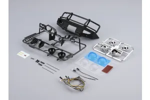 Killerbody Matte-Black Aluminium 1/10 TRX-4 Bumper Upgrade Set w/ LEDS Killerbody Matte-Black Aluminium 1/10 TRX-4 Bumper Upgrade Set w/ LEDS