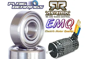 Plaig RC Arrma 3S/4S/6S Ceramic EMQ Motor Bearing Kit
