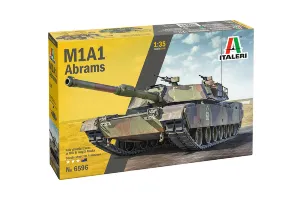 Italeri 1/35 M1 A1 Abrams Tank Scaled Plastic Model Kit w/ Australian Decals Italeri 1/35 M1 A1 Abrams Tank Scaled Plastic Model Kit w/ Australian Decals