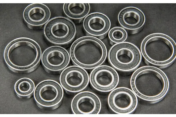 Rubber-Shielded Bearings Throughout