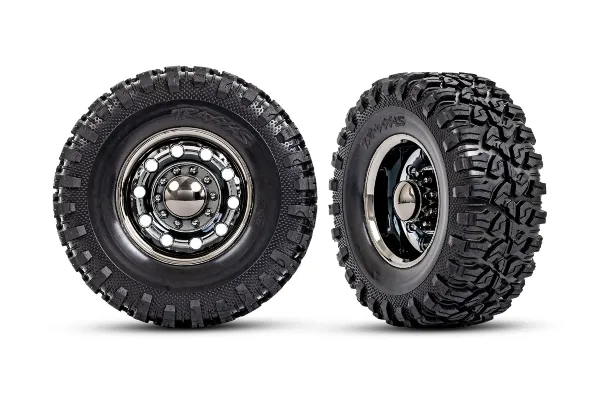 Detailed Big Rig Style Wheels