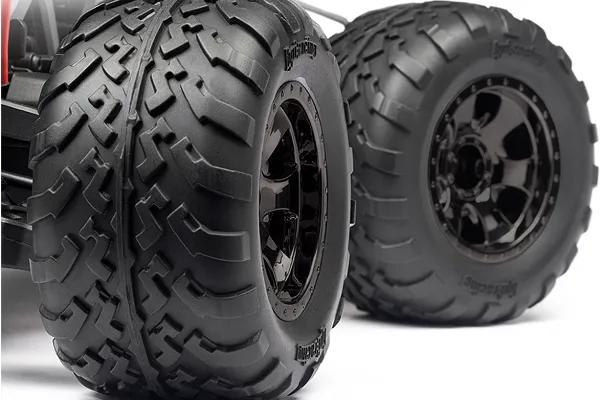 All-Terrain Tyres with 1/10th Scale Compatibility
