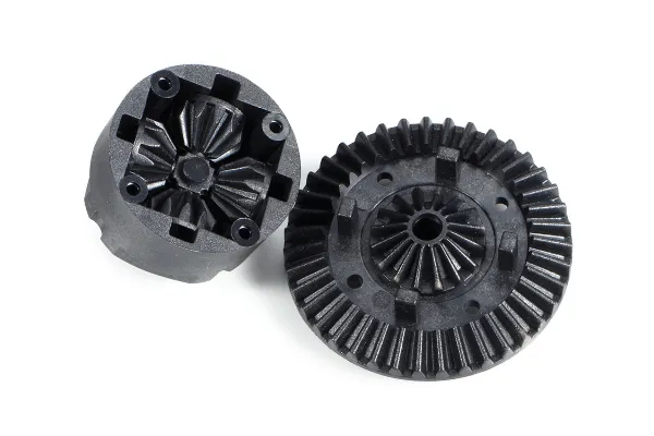 Smooth and stable differential gears