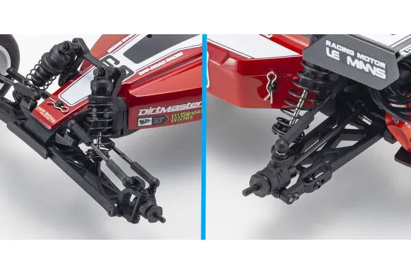 Tunable Double Wishbone Suspension with Oil Shocks