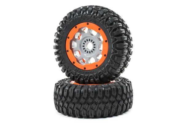 MAXXIS Creepy Crawler Tyres with Authentic Bead Lock Wheels