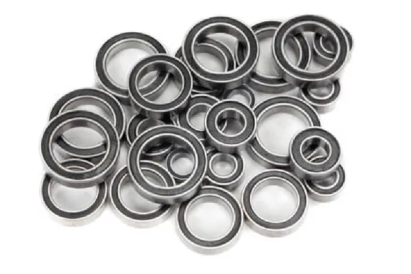 Rubber shielded bearings