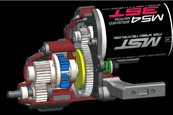 Planetary Gearbox & Dual Slipper Clutch