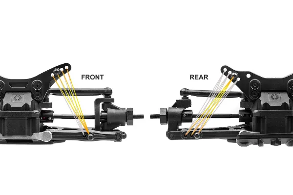 Double-Wishbone Fully Adjustable Suspension