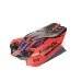 ARRMA 1/8 Typhon 4x4 Painted Clipless Body Shell - Red/Black