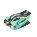 ARRMA 1/8 Typhon 4x4 Painted Clipless Body Shell - Green/Yellow
