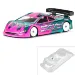 Protoform 1/10 PTzero1 Light Weight (0.65mm) Unpainted Body Shell - Clear