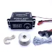Reefs RC Aluminium BEAST 2000 1/5 Scale 144kg 16.8V Direct Power Brushless Metal Gear Winch Servo with Spool - Black
