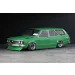 Pandora 1/10 Mazda RX-3 Savanna Sports Wagon Unpainted Body Shell - Clear
