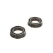 ARRMA 10x15x4mm Rubber Shielded Flanged Ball Bearings 2Pcs