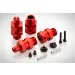 Rovan Red Aluminium Wheel Widener Set