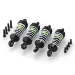 Maverick Aluminium Complete Adjustable Shock Absorber Set 4Pcs - Green