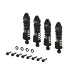 ARRMA Aluminium 58mm Complete Shock Absorber Set 4Pcs - Gunmetal